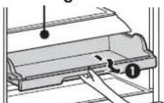 MITSUBISHI MR-LX630EM - Sliding case (upper), (lower) - 1
