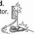 MITSUBISHI MR-LX630EM - About the electrical outlet and electrical plug - 2