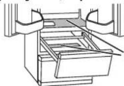 Technical line drawing of a mechanical assembly or lifting device (no text or symbols)