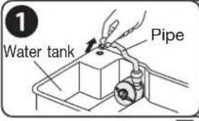 1 Water tank Pipe