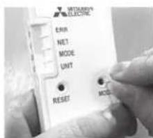 RUN NET MODE UNIT RESET MODE