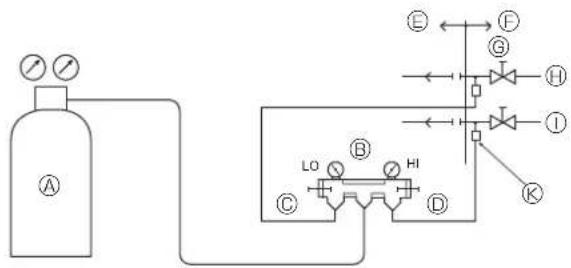 MITSUBISHI MXZ-8C140VAMD - Method of completely opening the stop valve - 2