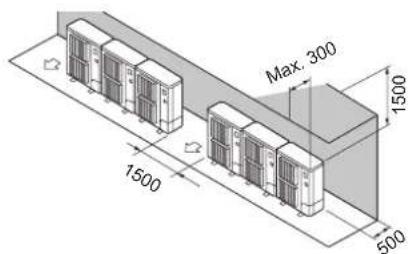MITSUBISHI MXZ-8C140VAMD - Windy location installation - 3