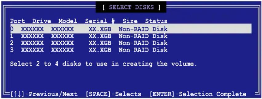 ASUS RS120-E5/PA4 - 创建 RAID 0 磁区(Stripe) - 2