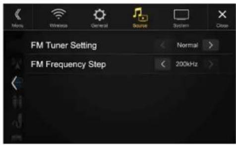 ALPINE X110 - Radio Setup - 1