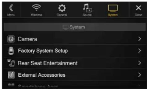ALPINE X110 - System Setup - 1