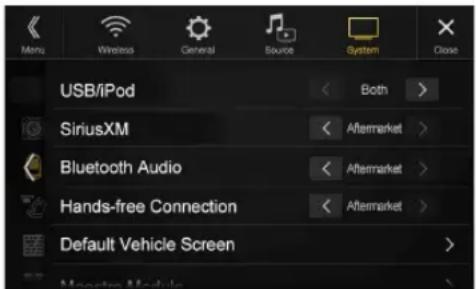 ALPINE X110 - Factory System Setup - 1