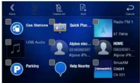 ALPINE X110 - Changing Icons (only the Shortcut Dialing and Navigation icons) - 1