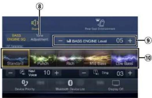 ALPINE X110 - Sound Setup Function - 2