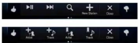 ALPINE X110 - Pandora® internet radio (optional) - 2