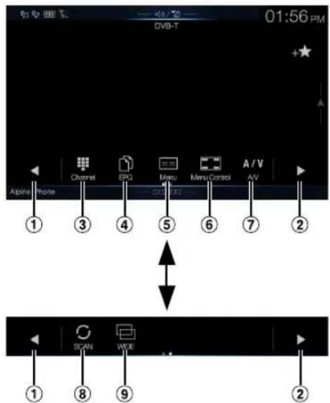 ALPINE X110 - ■ Menu operation mode screen example - 1