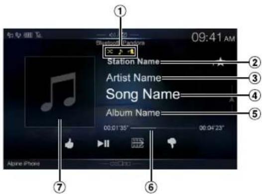 ALPINE X110 - Pandora® internet radio (optional) - 3