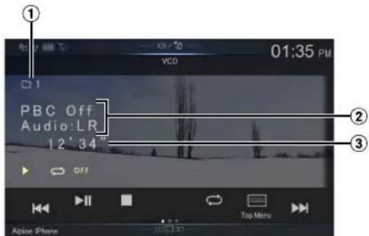 ALPINE X110 - Info mode - 1