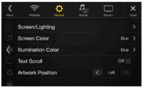 ALPINE X110 - Display/Key Setup - 1