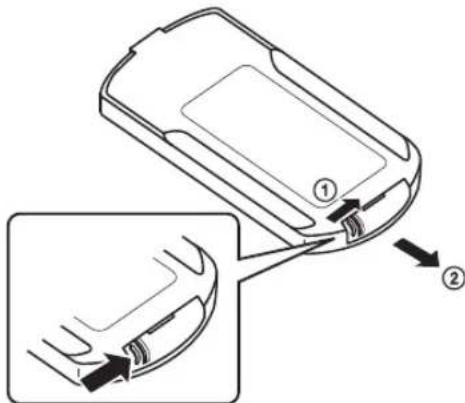 ALPINE X110 - Opening the battery case - 1