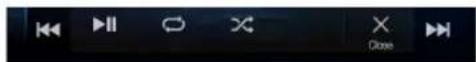 ALPINE X110 - ■ iPod/iPhone main screen example - 2