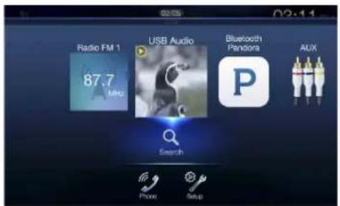 ALPINE X110 - Switching the Audio Sources Screen to a Dedicated Screen - 9