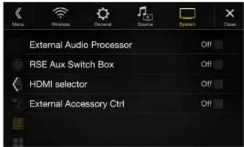 ALPINE X110 - External Accessories Setup - 1