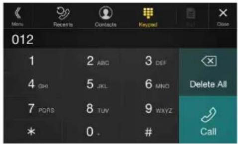 ALPINE X110 - Touch [ ] (Keypad). - 1