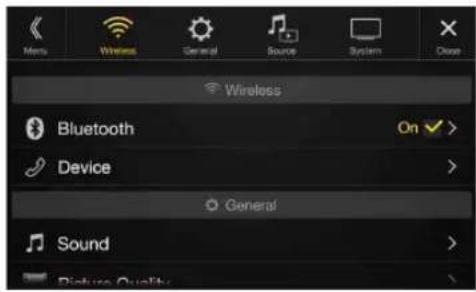 ALPINE X110 - Bluetooth Setup - 1
