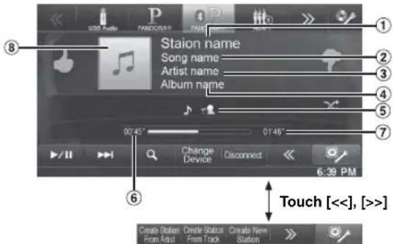 ALPINE INE-W940S - Pandora® internet radio (optional) (INE-W940/INE-NAV-40 only) - 2