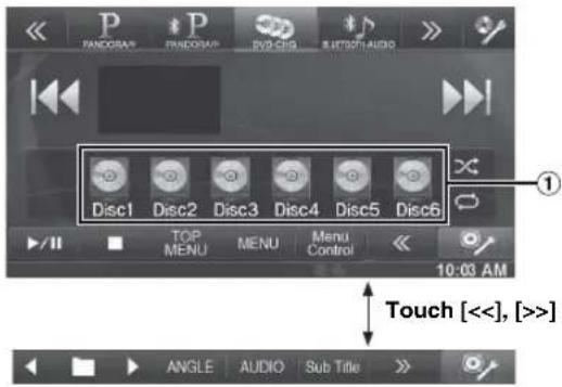 ALPINE INE-W940S - About the DVD Changer Operation Screen - 1