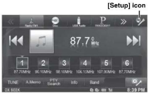 ALPINE INE-W940S - Setup Operation - 1
