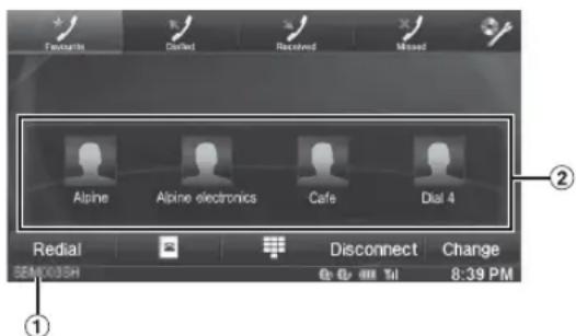 ALPINE INE-W940S - Hands-Free Phone Control - 1