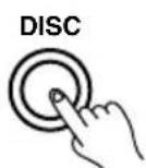 ONKYO C-707CHX - Press the DISC button once or more to select "DISC 1". - 4