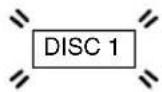 ONKYO C-707CHX - Press the DISC button once or more to select the disc you wish to play. - 3