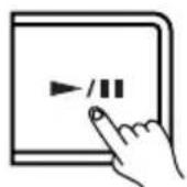 ONKYO C-707CHX - Press the ▶button. - 1