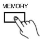 ONKYO C-707CHX - Press the MEMORY button when the CD Changer is stopped. - 1