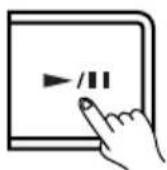 ONKYO C-707CHX - Press the ▶ button. - 1