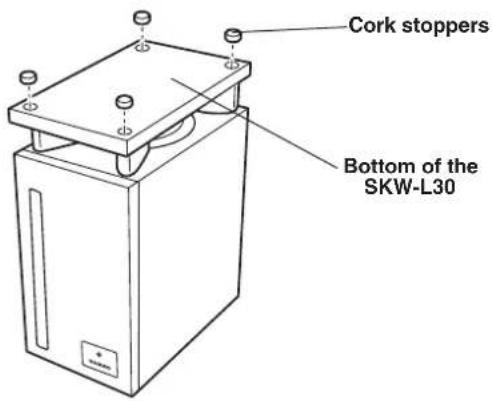 Cork stoppers Bottom of the SKW-L30