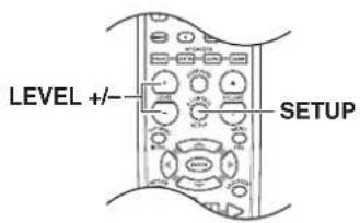 LEVEL +/- SETUP