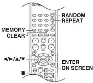 RANDOM REPEAT MEMORY CLEAR ENTER ON SCREEN