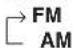ONKYO L-MS30 - Select the broadcast band. - 2