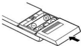 ONKYO DV-C501 - Preparing the Remote Controller - 3