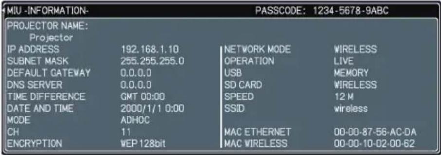 HITACHI CP-X417 - MIU menu - 34