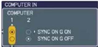 HITACHI CP-X417 - INPUT menu (continued) - 3
