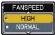 HITACHI CP-X417 - OPTION menu - 5
