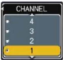 HITACHI CP-X417 - C.C. (Closed Caption) menu - 4