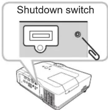 Shutdown switch