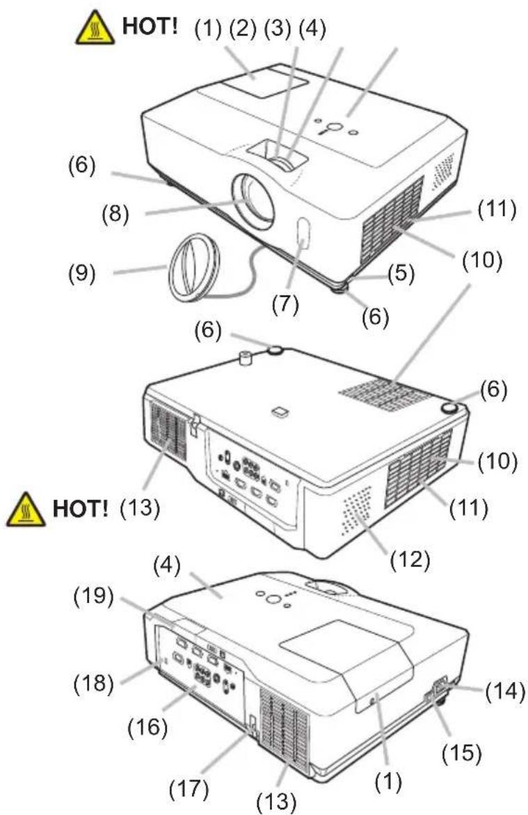 HITACHI CP-X417 - Projector - 1