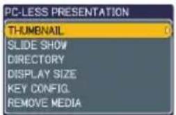 HITACHI CP-X417 - MIU menu - 7