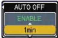 HITACHI CP-X417 - OPTION menu - 3