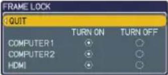 HITACHI CP-X417 - INPUT menu (continued) - 2