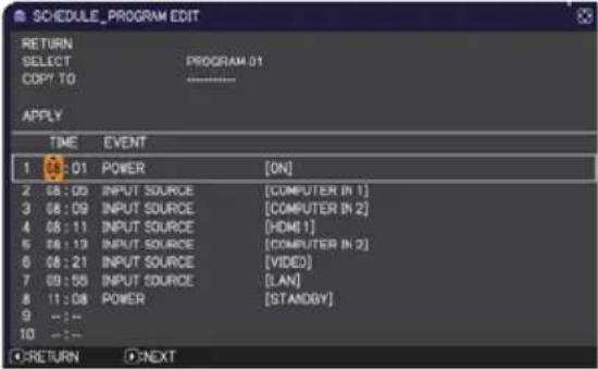 HITACHI CP-X3041WN - OPTION menu - 7