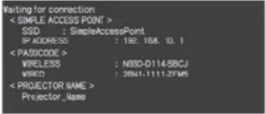 HITACHI CP-X3041WN - Related messages - 3