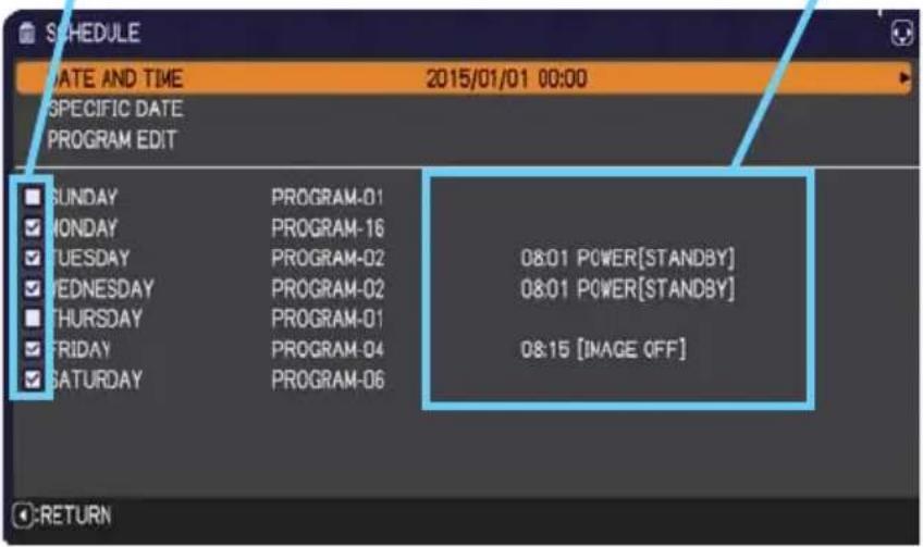 HITACHI CP-X3041WN - OPTION menu - 5